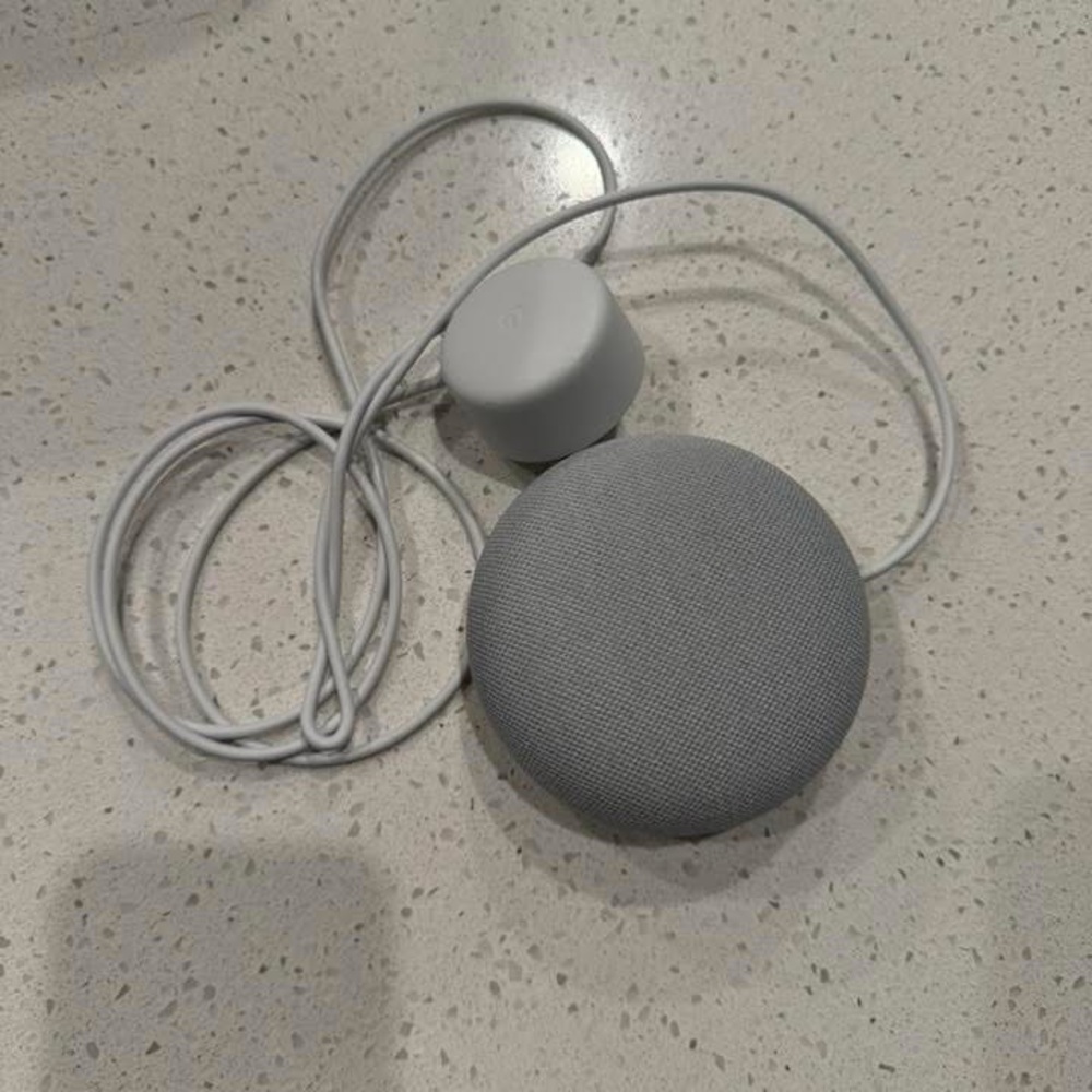 Google Gray Portable Speaker